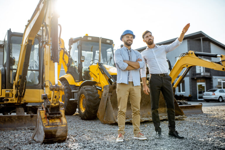 Contractors on Job Site | Wasteline Solutions