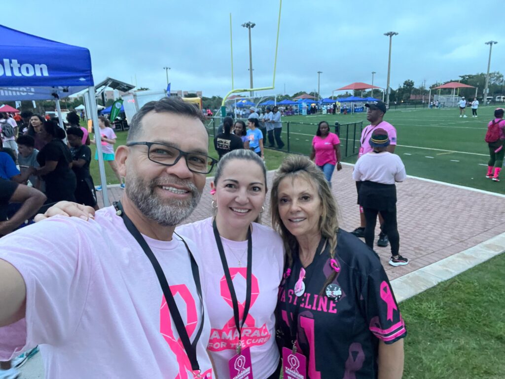 Wasteline Solutions Team pic at Tamarac for the Cure 5K Walk 2025