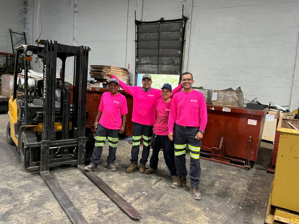 Wasteline Solutions Warehouse Team pic