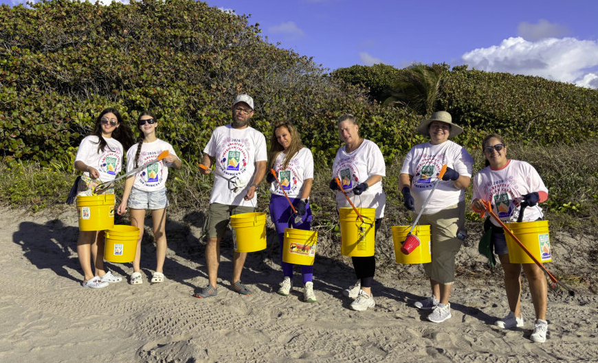 Earth Day in Action: Wasteline Solutions Supports Beach Cleanup in Boca Raton